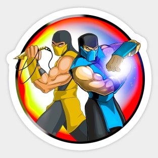 Ninja Hot and Cold Sticker